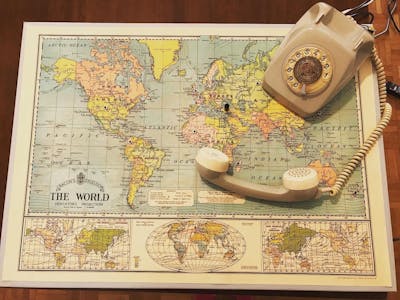 Turn a rotary phone into a radio and travel through time