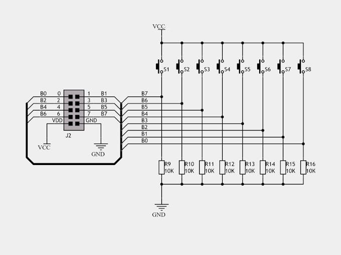 Button schematic