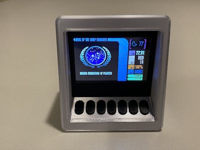 star trek tng ui Make It So! Star Trek TNG Mini Engineering Computer