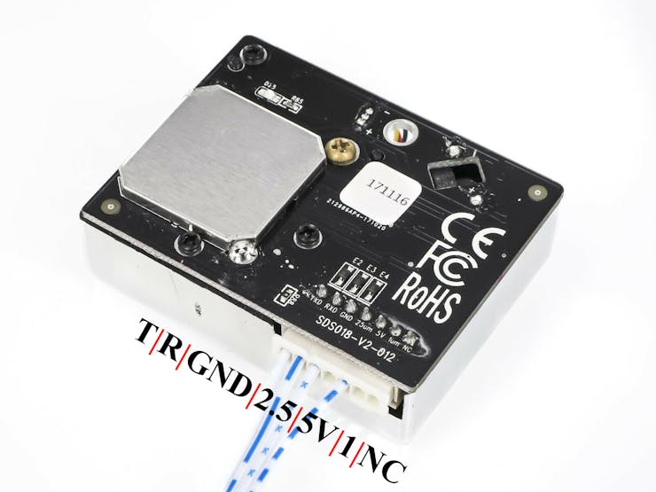 SDS018 Sensor pinout