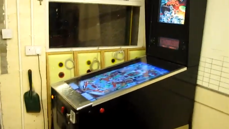 diy electronic pinball machine