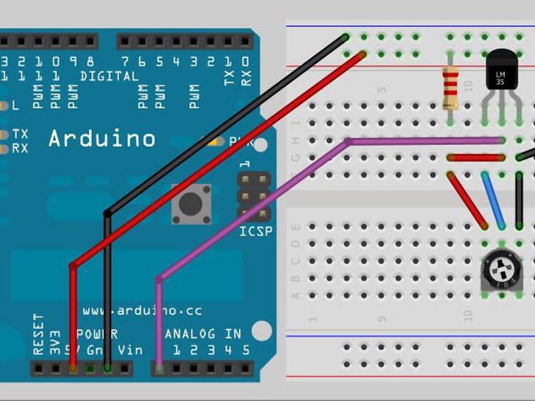 Serial Temperature Sensor– Arduino Workshop