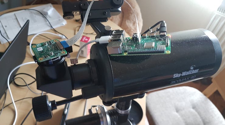 Hubble Pi Is a Raspberry Pi-Based Astrophotography Camera