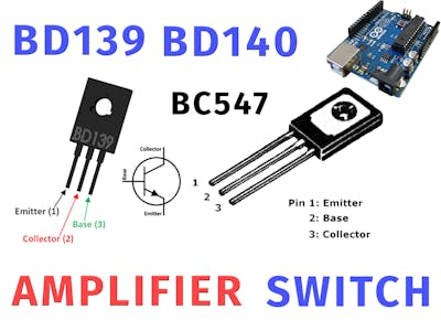Transistor Basics | BD139 & BD140 Power Transistor Tutorial