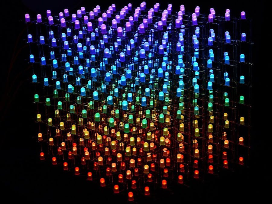 8x8x8 RGB LED Cube