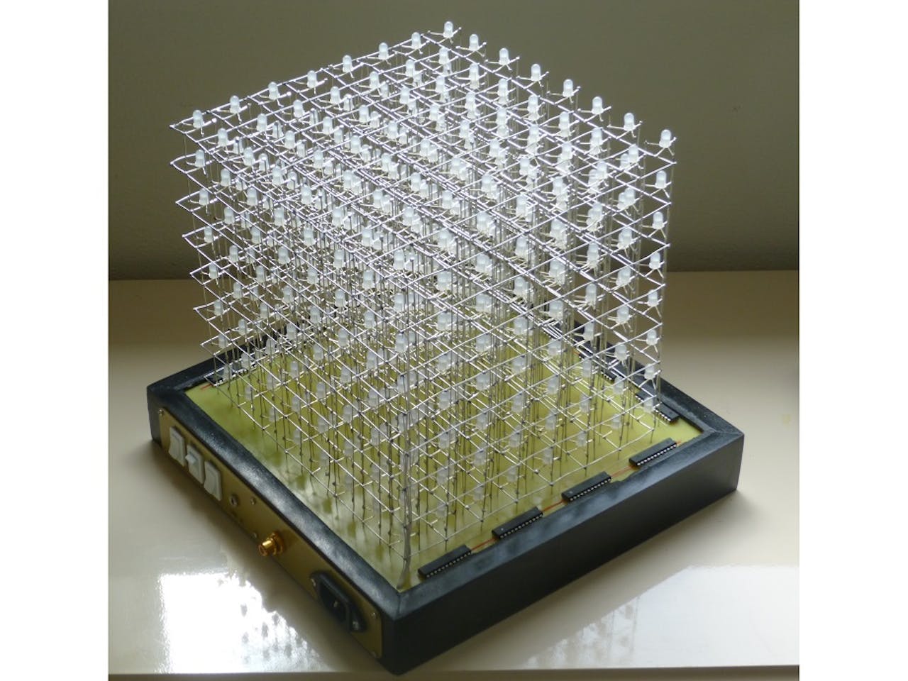 LED cube 8x8x8 demo 