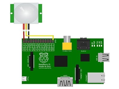 How to interface HC SR501 PIR sensor with Raspberry pi