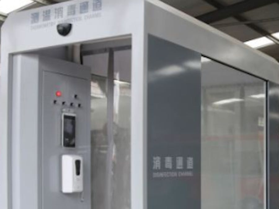 Smart Disinfection and Sanitation Tunnel