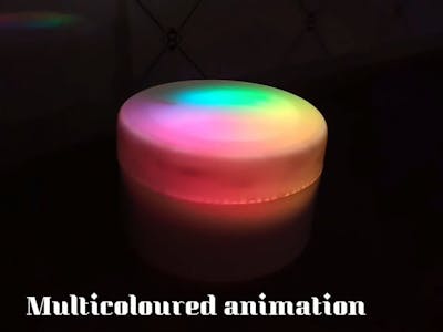 Multi-Colored Light Box to decorate homes/#smartcreativity