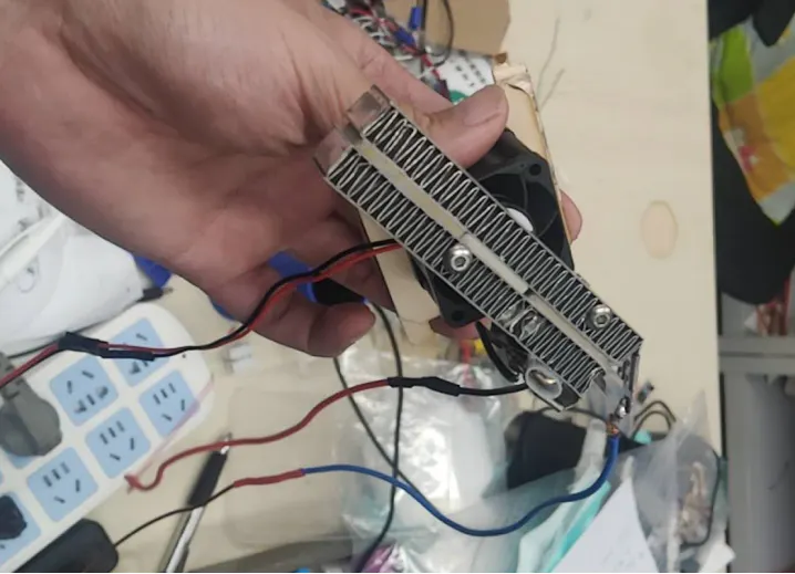 Custom designed air-heating unit