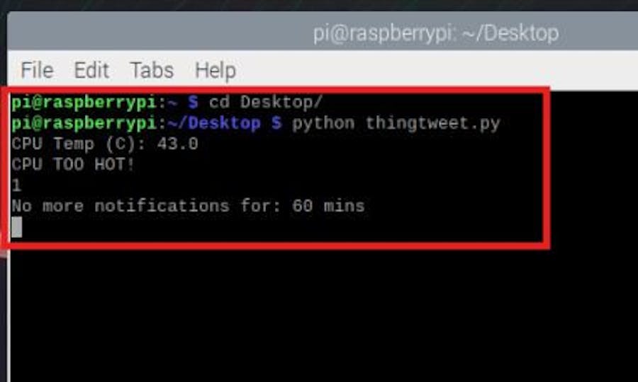 Automatically Send Tweets from Your Raspberry Pi Using Thing