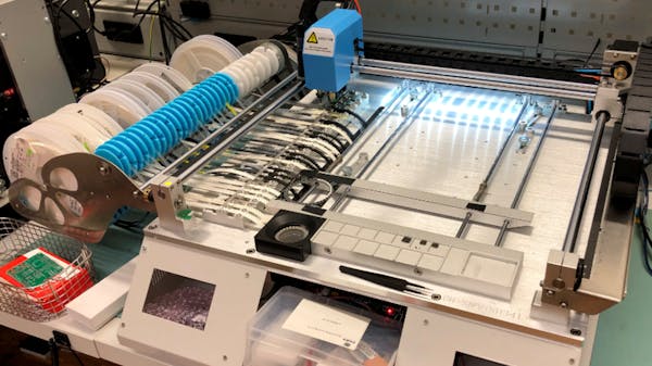 Кеттельщик. Термотрасфер. Vilike machine. Openpnp. One with machine.