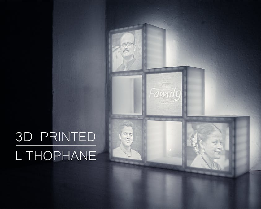 Make a Lithophane Lamp