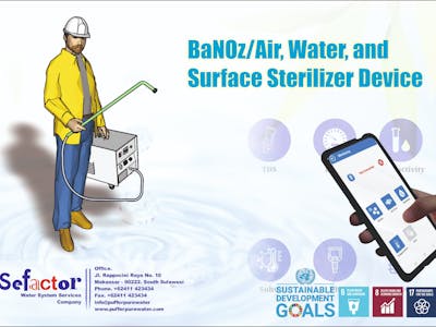 BaNOz/Air, Water, and Surface Sterilizer device