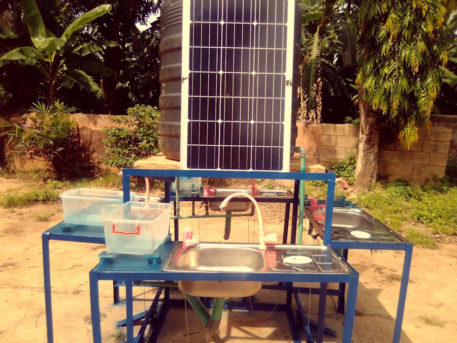 Multiple user hand washing machine