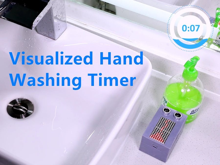 Visualized Hand Washing Timer