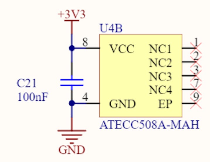 From Arduino MKR 1010 Schematic