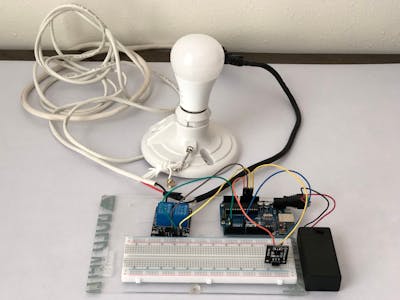 Remote Control Light Bulb using a Relay