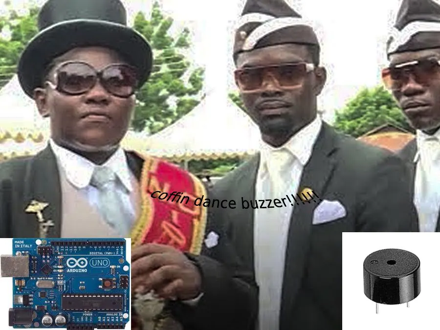 Arduino Buzzer coffin dance!(funny) - Hackster.io