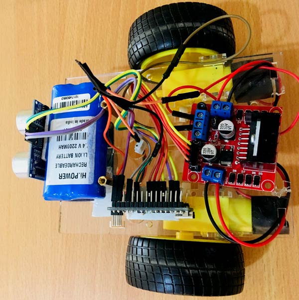 Obstacles avoiding best sale car using arduino