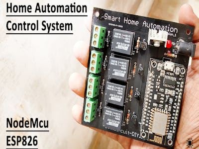 Home Automation Control System NodeMcu ESP8266