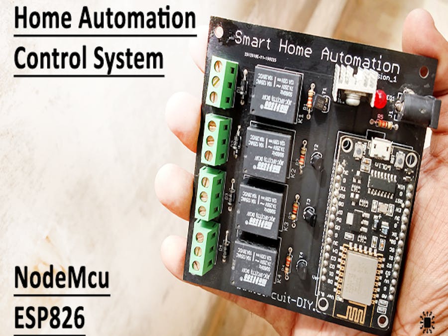 Home Automation Control System NodeMcu ESP8266