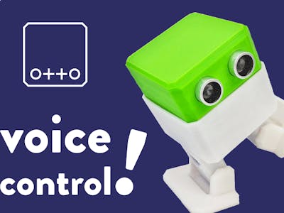 Voice recognition with Otto DIY companion Robot