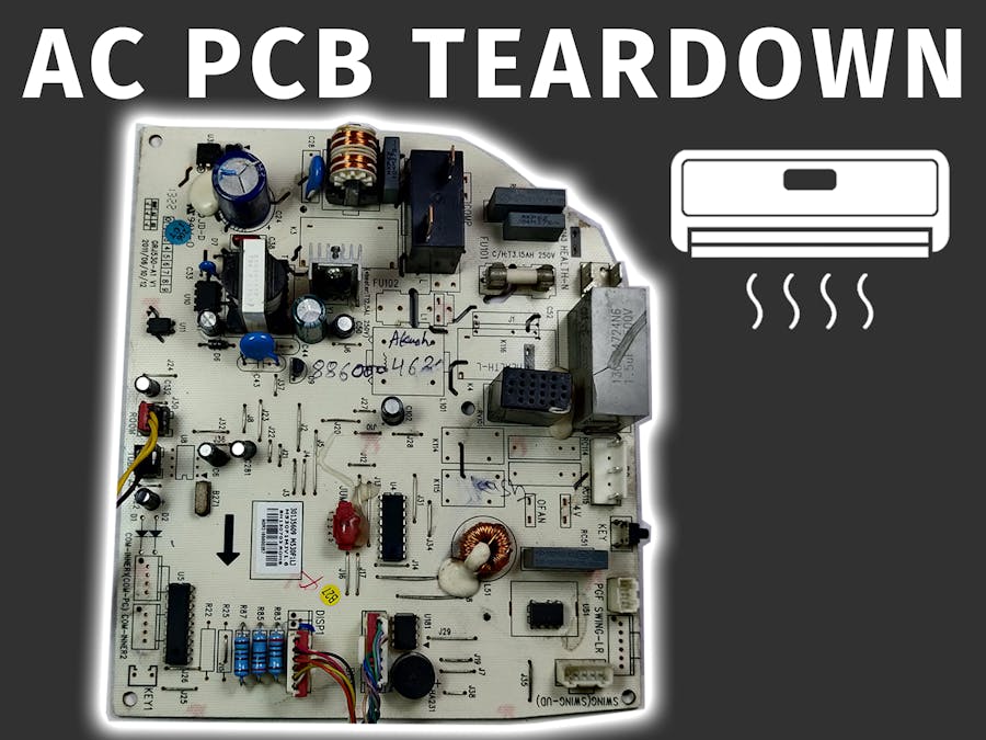 Air Conditioner Pcb Tutorial With Its Working And Repair Arduino Project Hub