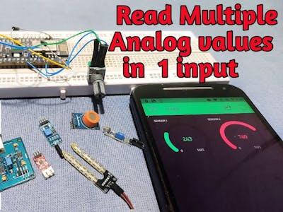 How to Read Multiple Analog Values Using One Analog Pin