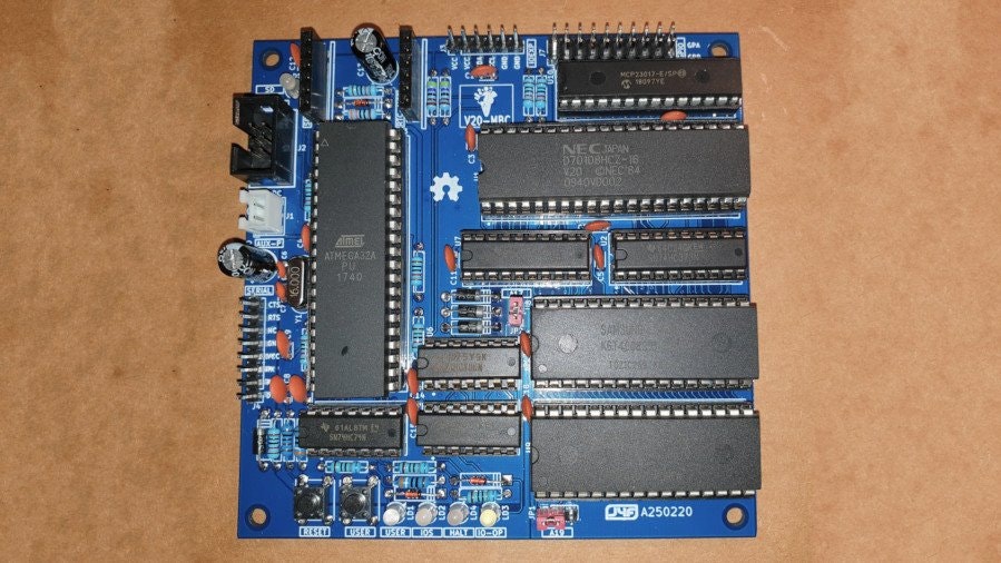 Just 4 Fun's V20-MBC Is an Expandable CP/M Single-Board Computer Built  Around NEC's V20HL CPU - Hackster.io