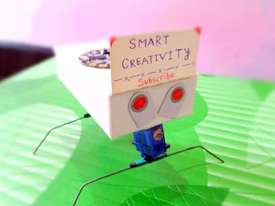 How to make spider walking robot at home || #smartcreativity