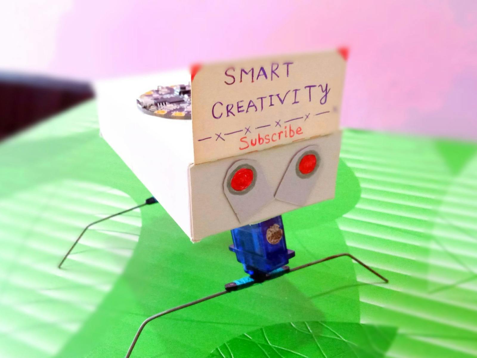 how to make a robot at home