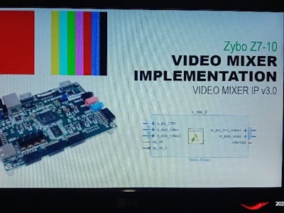 Video Mixer feature implementation on Zynq FPGA