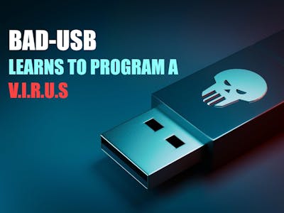 BAD-USB programs a virus and executes it