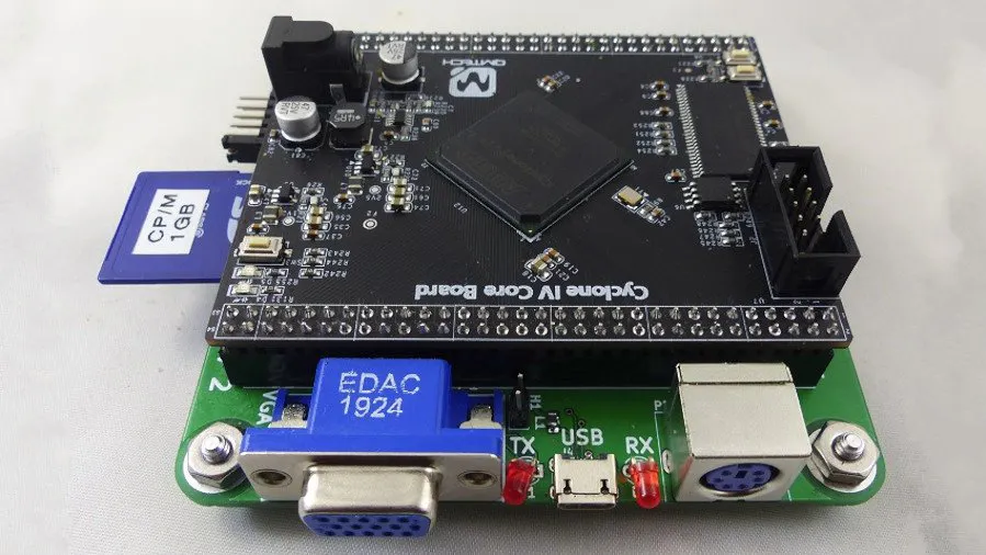 Land Boards' Retro-EP4CE15 Gets a Classic Motorola 68000 System