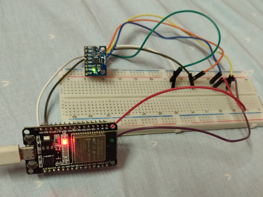 ESP32 - MPU6050 - Rest Client