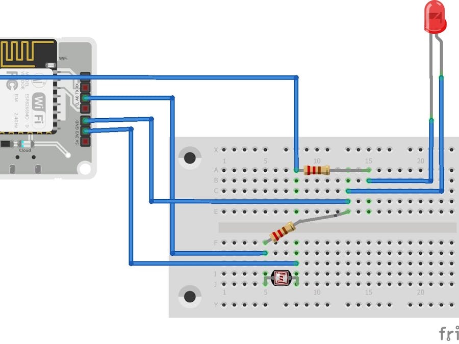 Manual and automatic Light intensity control