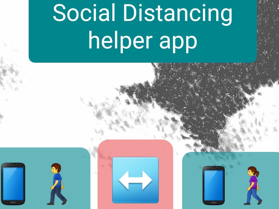 Social Distancing helper application