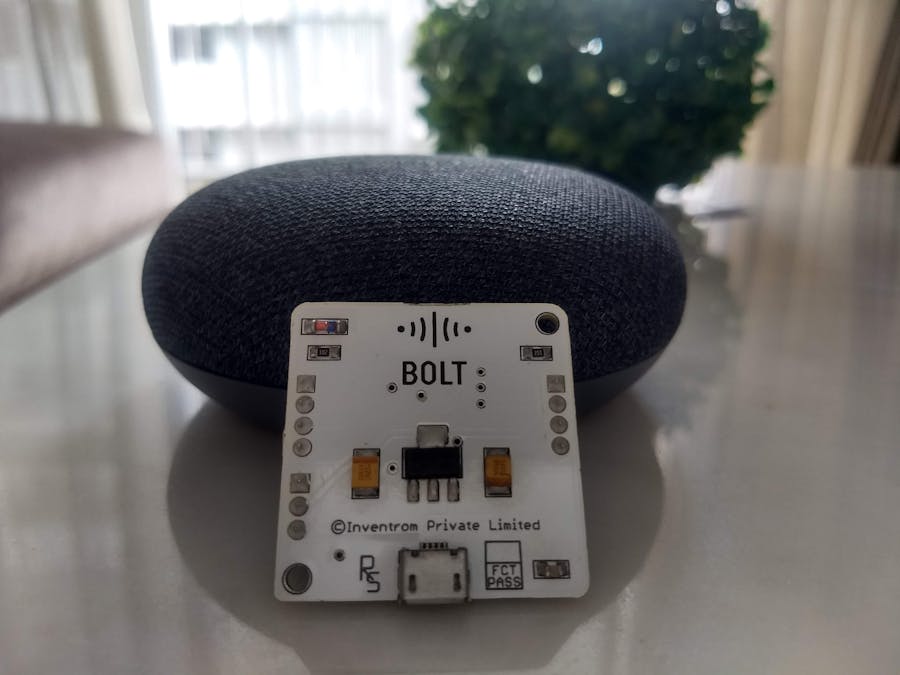 Switch on a LED using a Google Home