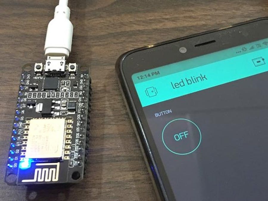 control the led wearing blynk easily