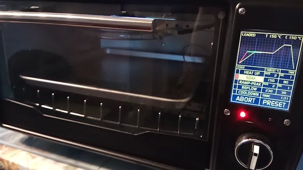 DIY Reflow Oven Designed Using an Arduino Pro Mini and Touchscreen ...