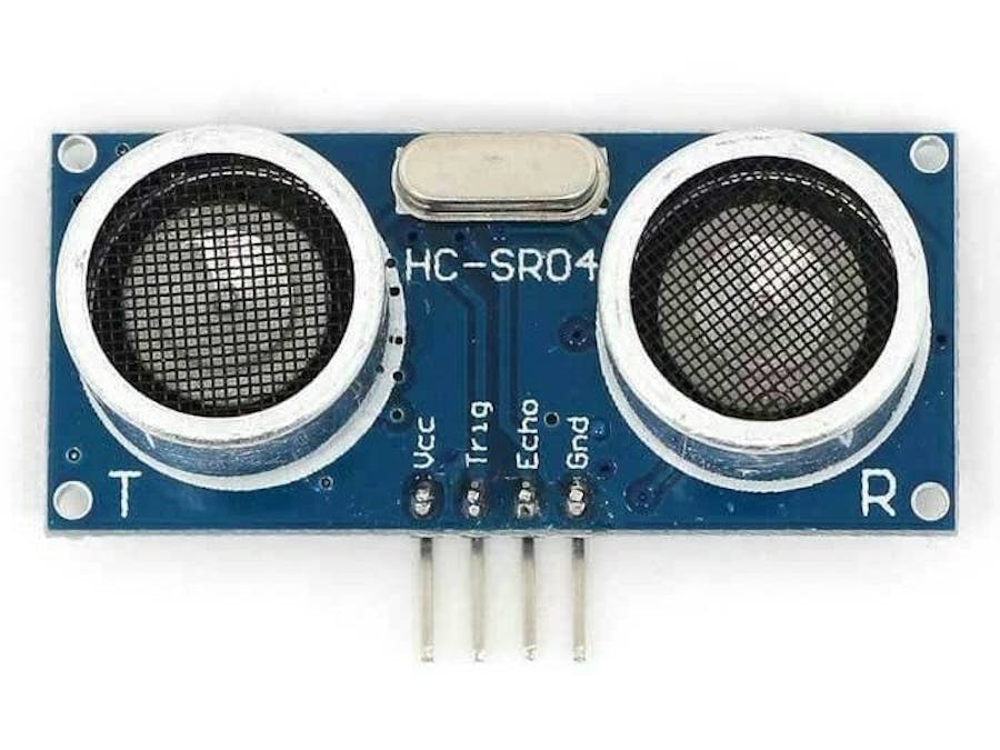 Menghitung jarak dengan Ultrasonic