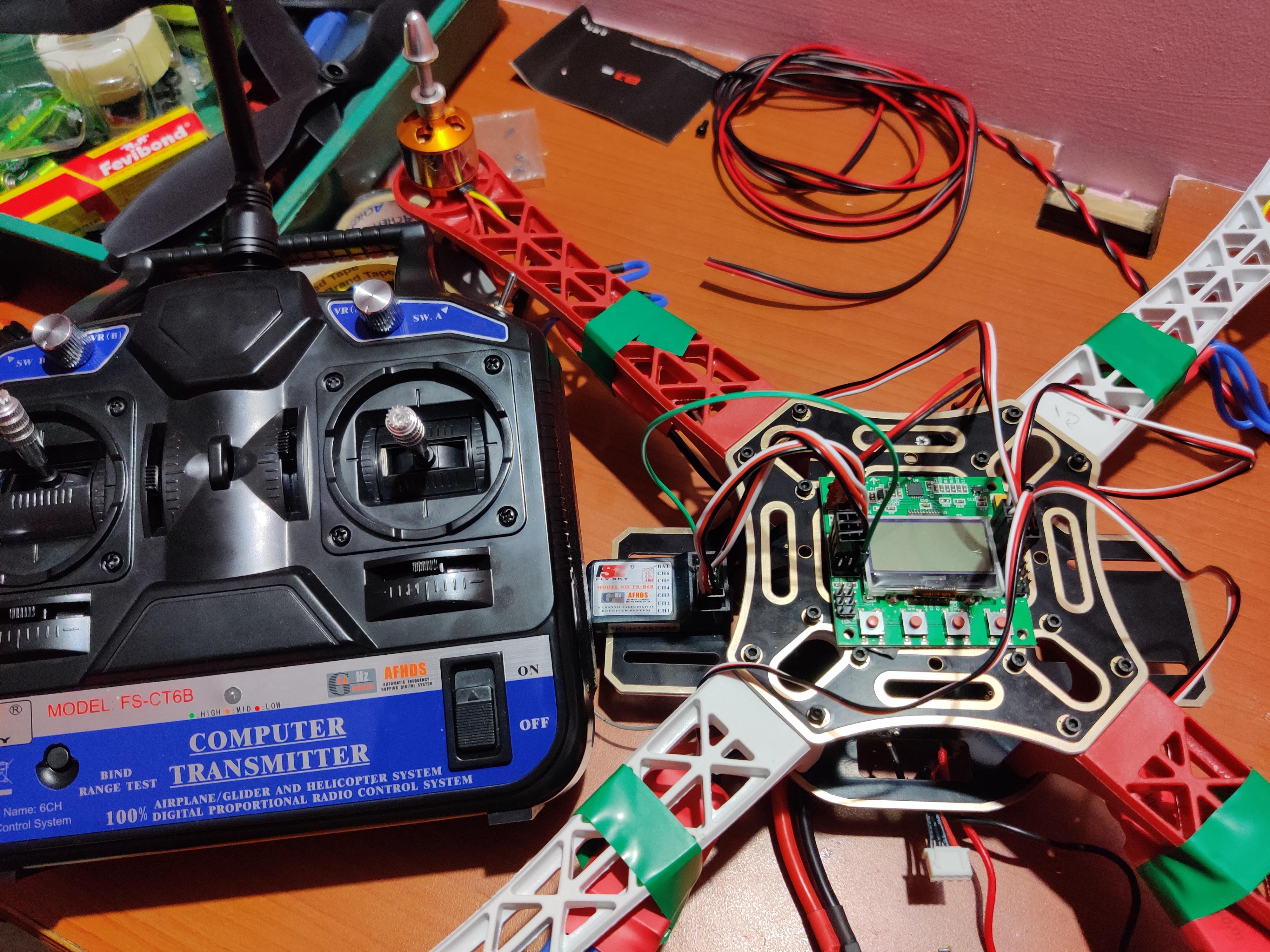 How To Make Quadcopter Drone K K 2.1.5 Flight Controller - Hackster.io