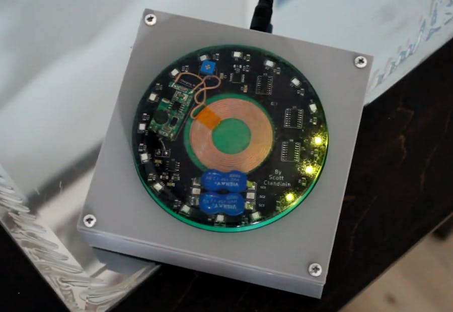 LED Coaster - Wireless/Batteryless