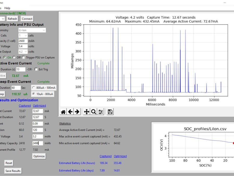 Battlab-One Battery Life Optimization Software