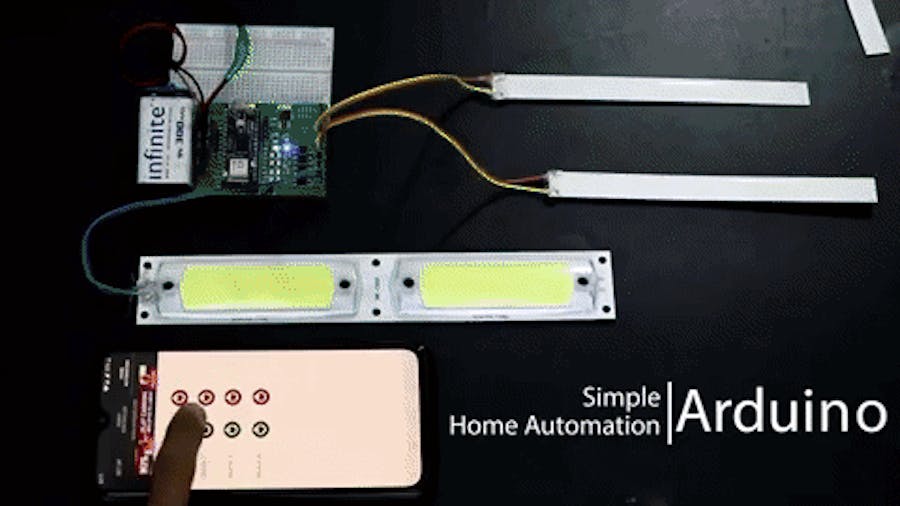 Simple home automation using the Arduino - Electronics information