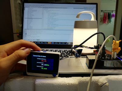 Wio Terminal-Based Simple Smart Home Central Control System