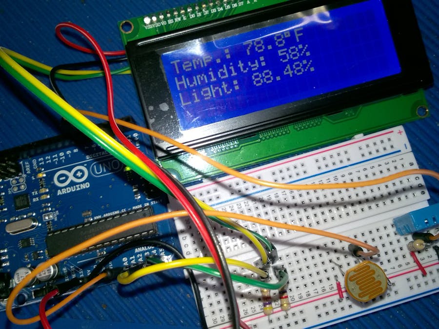 Introduction to Home Automation: Arduino Weather Station Lab