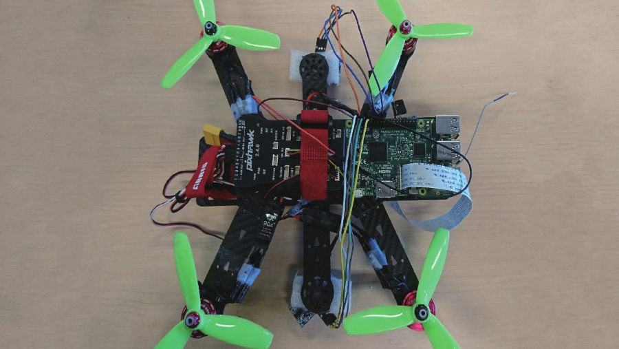 drone thermal camera raspberry pi programming