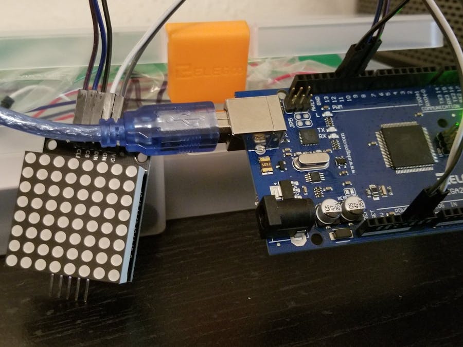 8x8 Matrix LED Arduino Project